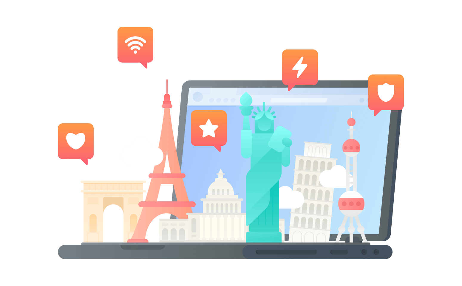 在英属维尔京群岛连接到中国的软件 - 翻回VPN